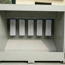 Косметическая пудра выхлопных газов восстановления машины