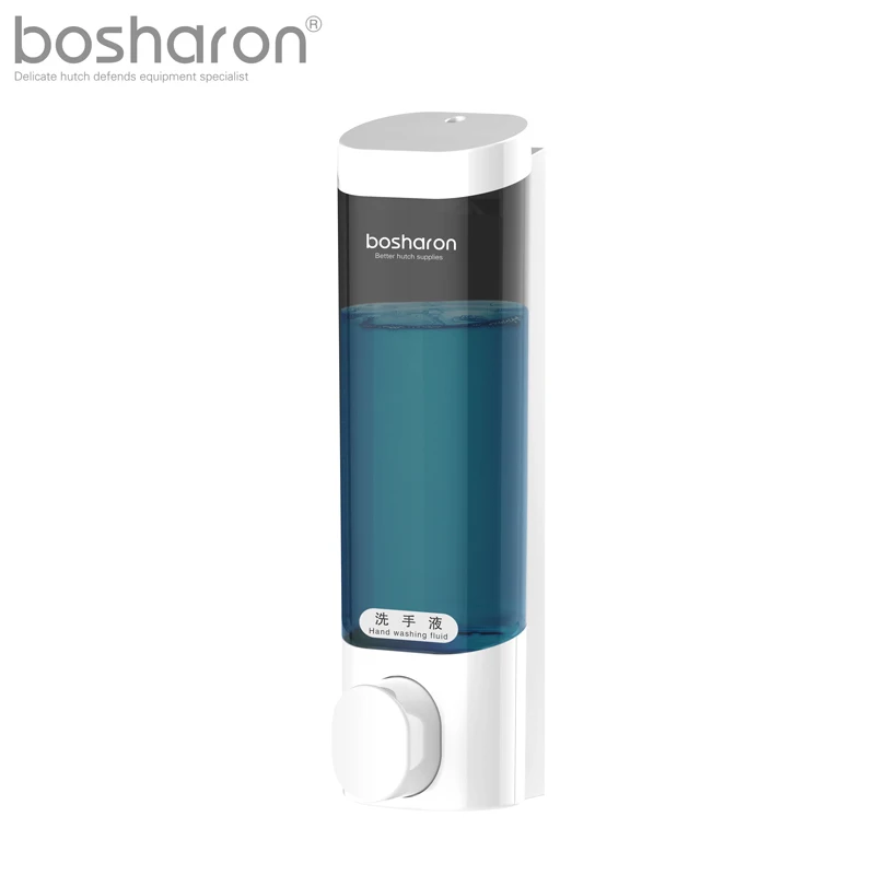 

Wall Mounted Liquid Soap Dispenser 300ml For Bath Shower Rooms Kitchen Shampoo Bottle Touch Soap Dispenser