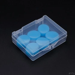 Bouchons d'oreille de protection en Silicone, 6 pièces, oreillettes souples, étanches, Anti bruit, natation, douche, Sports aquatiques 