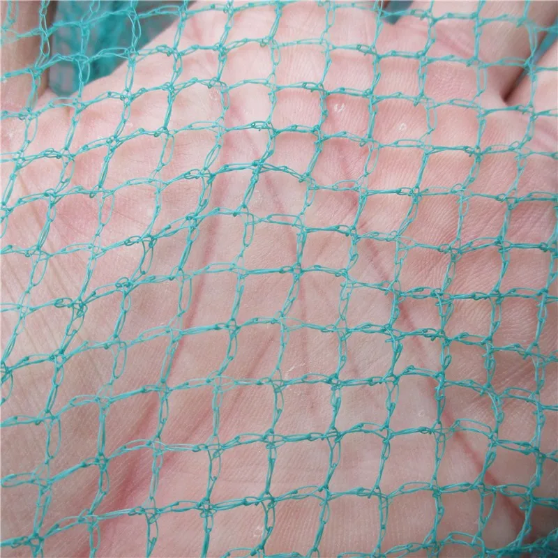 Folding Round Encapsulated Soft Steel Wire Metal Frame Nylon Mesh Crab Fish Net Mesh Fishing Network Fishing Landing Net Green8