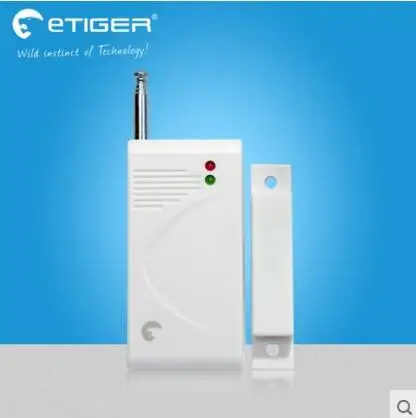 Free Shipping Etiger GSM Home Alarm Aystem with RFID reading keypad and solar-powered Strobe flash siren Alarm System