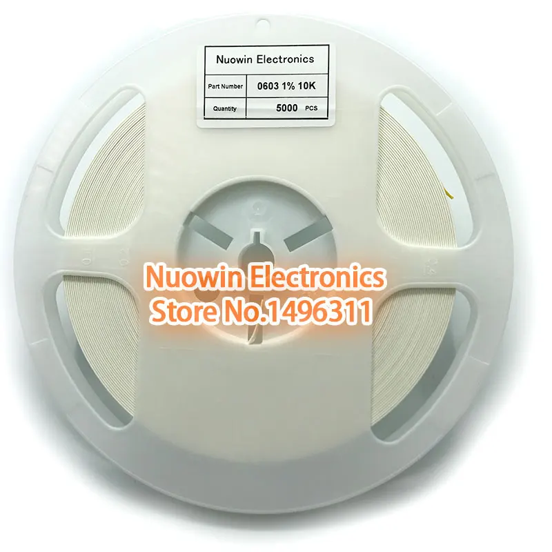 Купить 5000 шт./катушка 0603 СМД резистор 1% 1.3 м 1.5 м 1.6 м 1.8 м 2 ...