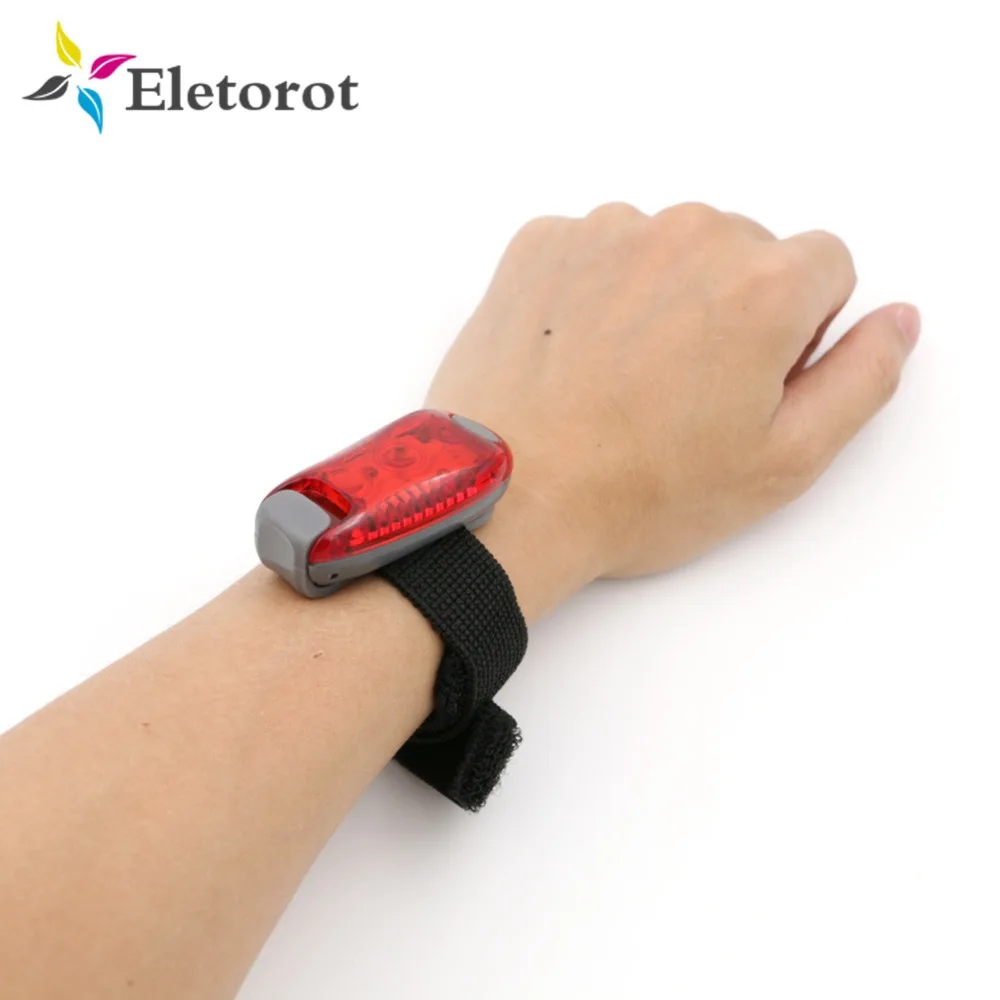 

3/5 LED Mini Clip Light for Running Cycling Jogging Safety Warning Lamp Torch LED Flash Light+Battery For Running Cycling Pets