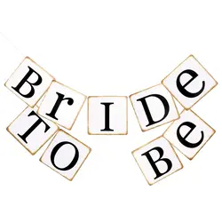 To Be Bride баннер, Свадьба Бантинг Гирлянда-стул, Свадебные душ декор, девичник вечерние баннеры, свадьба Баннер