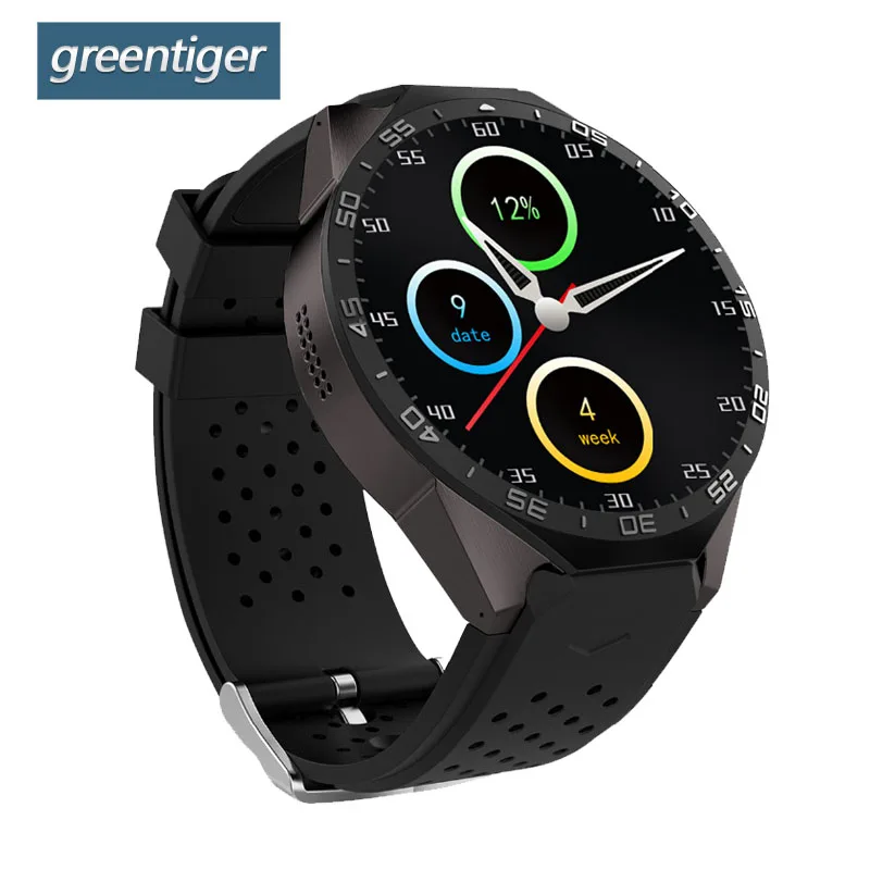 

Greentiger KW88 GPS Smart Watch 3G WIFI 1.39 Inch Smartwatch android 5.1 OS SIM WCDMAHeart Rate Monitor Smart Wristwatch