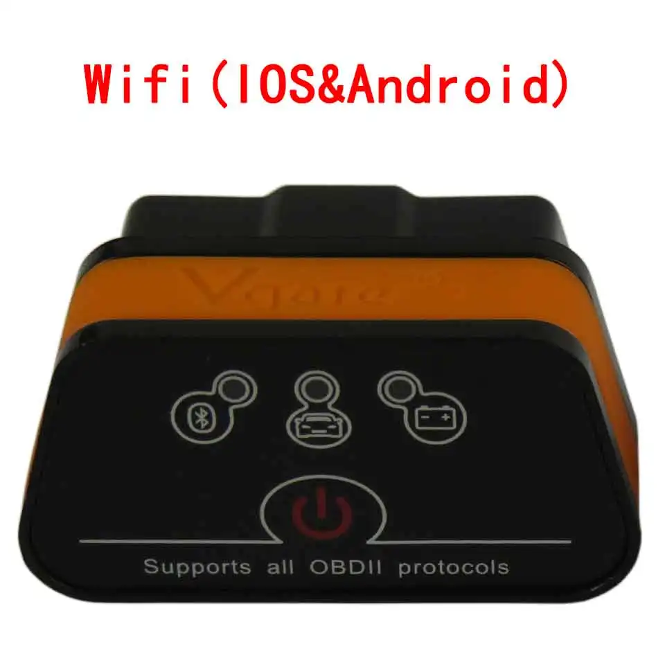 Vgate icar2 elm327 Bluetooth/Wifi OBD2 автомобильный диагностический инструмент Elm 327 Bluetooth 3,0/4,0 V2.1 считыватель кодов сканер для Android/iOS - Цвет: iCar2 Wifi