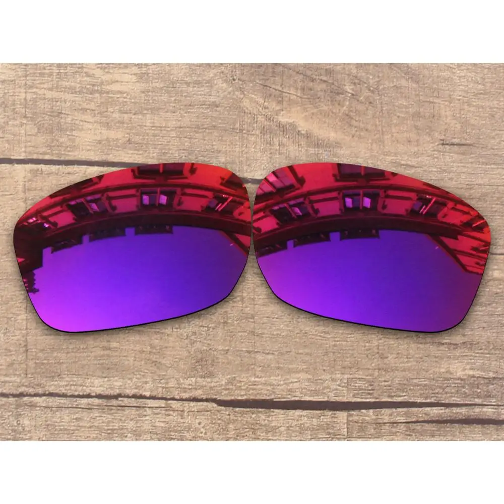 

Vonxyz Midnight Mirror Polarized Replacement Lenses for-Oakley Sliver Frame