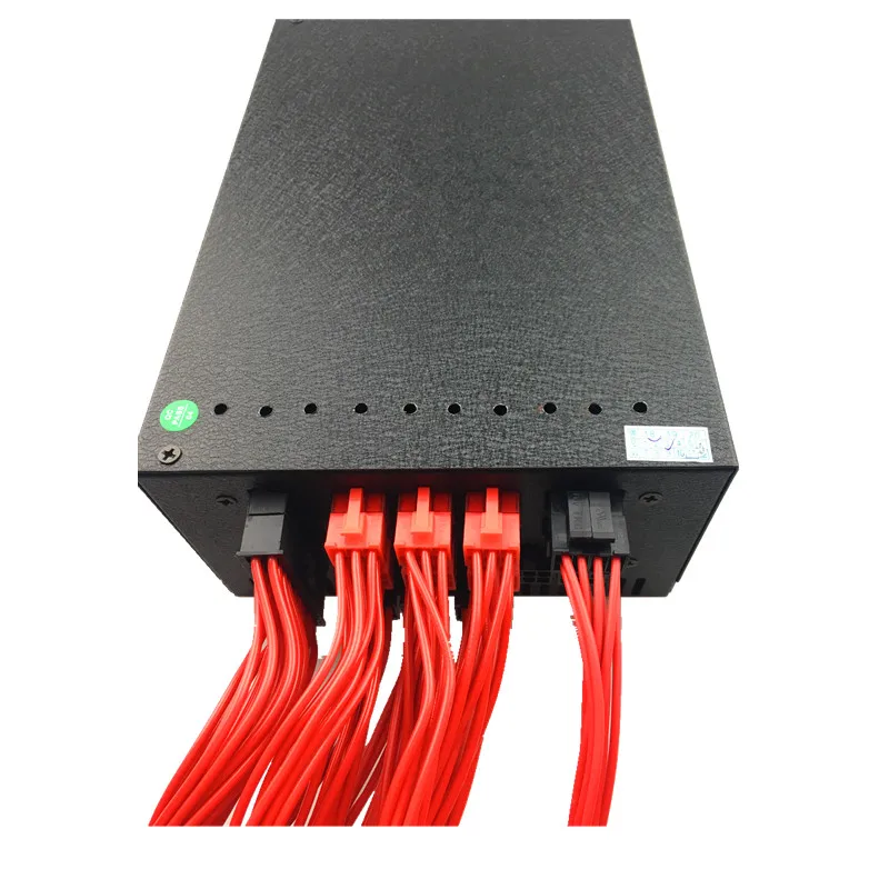 1600W 110v 220v Modular Mining Power Supply GPU For Bitcoin Miner Eth Rig RX480 rx470 570 computer Power Supply For BTC ethereum