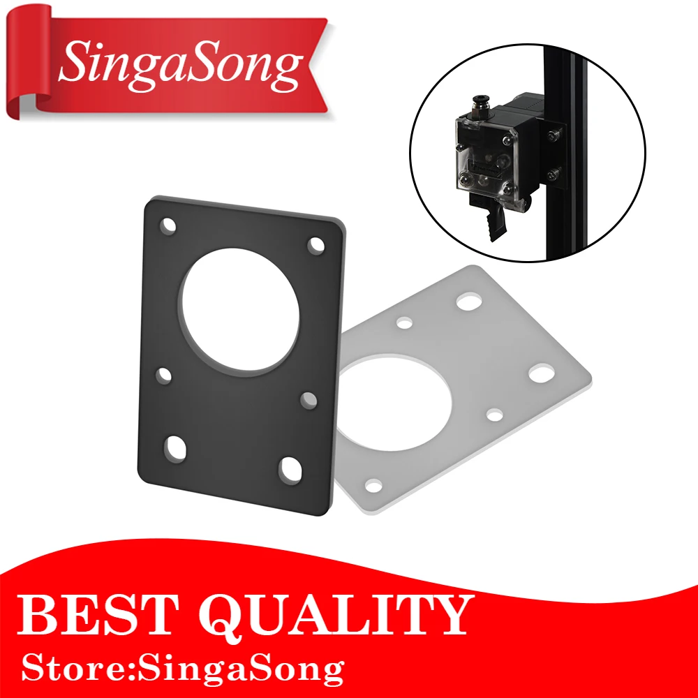 

NEMA 17 42-Series Stepper Motor Mounting Plate Fixed Plate Bracket For 3D Printer CNC Parts fit 2020 Profiles