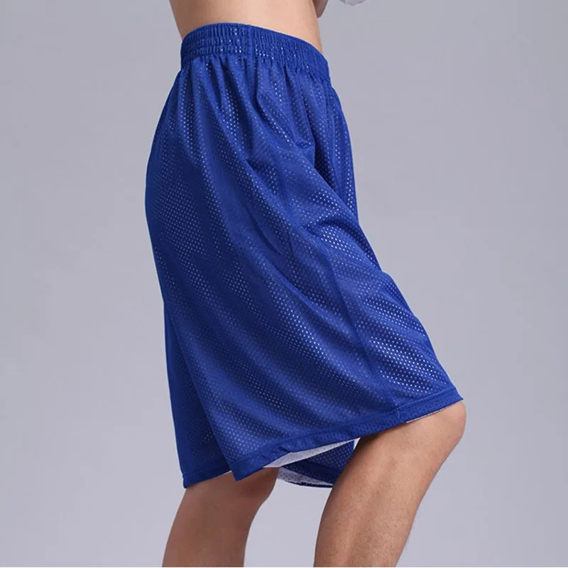 brand KD sport bermudas basketball shorts Summer sports thin Double-sided knee length elastic running game mens shorts free ship