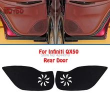 Для Infiniti QX50 автомобиля внутри дверь задняя крышка с защитой от царапин Защита Анти Удар декоративные подушечки автомобиля Стикеры 4 предмета в комплекте