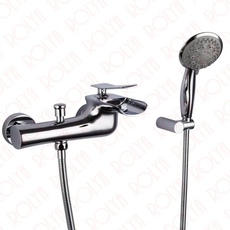 2017 Wholesale High Quality New Arrival Cascade Bath Mixer Taps Solid