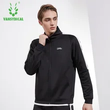 ¡Nuevo estilo 2019! abrigo de deportes nuevos de otoño e invierno para hombre, prendas de vestir deportivas para correr, camisa de secado rápido, chaqueta de entrenamiento elástico para correr