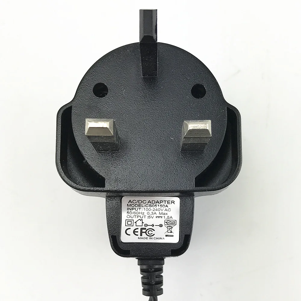 AC 220V DC 5V 1.5A UK Plug Power Charge Adapter Transformer Home TV Box Stage Light Lamp Led Lighting Drive Converter Equipment|power adapter|power