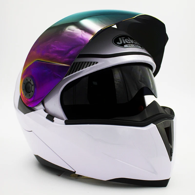 Мотоциклетный флип-шлем мотоциклетный двойной козырек гоночные мотоциклетные шлемы Motocicleta Casco