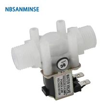 NBSANMINSE SMJFPDJ G1/2 G1/4 Water Solenoid Valve Normally closed Valve Water dispenser washing machine water heater 1 piece new heidelberg sm102 cd102 sm74 pm74 sm52 pm52 machine solenoid valve m2 184 1111 05 mebh 4 2 qs 4 sa