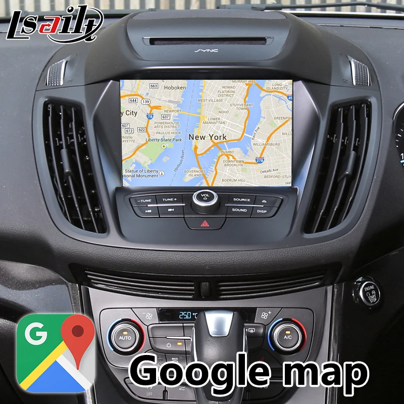Мультимедийный видеоинтерфейс Lsailt Android для Ford escaster 2016 2020 модель Sync3 встроенный Wi Fi