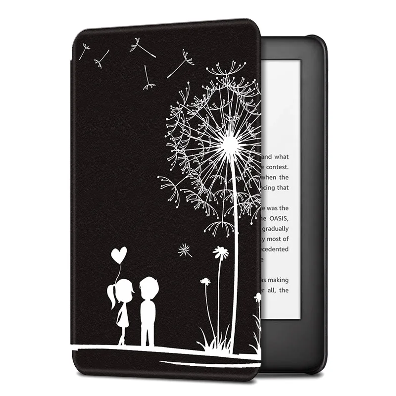 BOZHUORUI чехол для всех-New Kindle(10 поколение, выпуск)-магнитный легкий защитный чехол с автоматическим выключением/пробуждением - Цвет: Dandelion