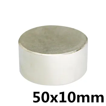 

1PC 50x10 mm N35 Rare Earth Round Neodymium Magnets Super Strong Craft Magnet