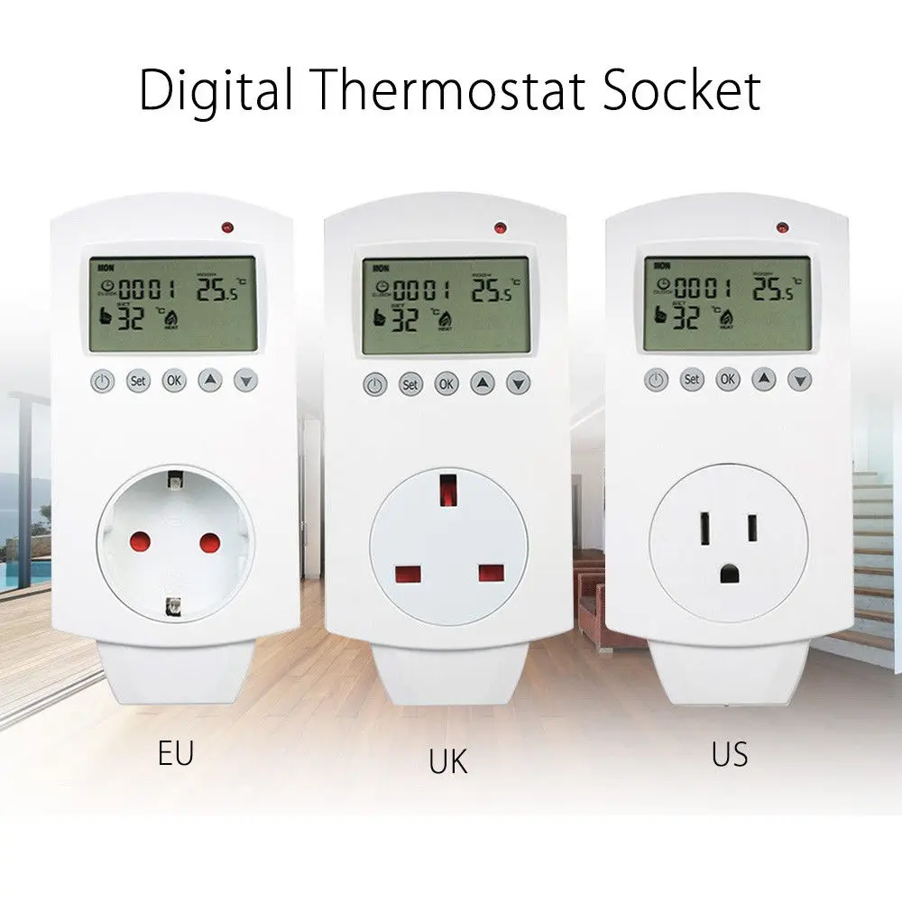 SEESII HY02TP LCD Display Digital Infrared Heater Temperature