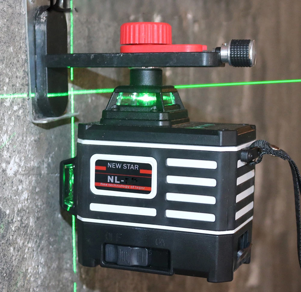 

12 line laser level 360 Self-leveling Cross Line 3D Laser Level Green Beam