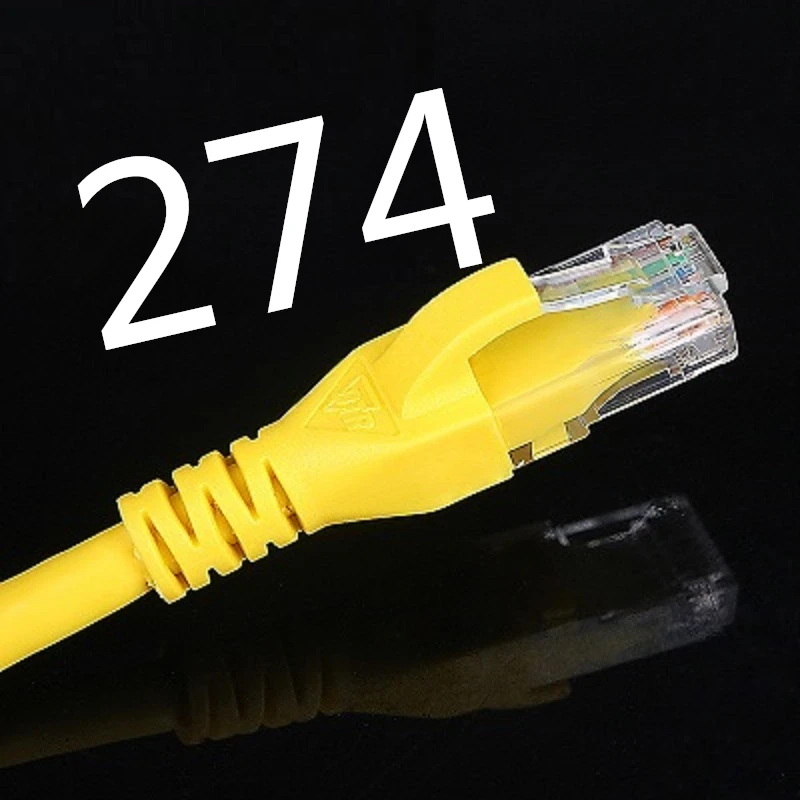 

274# MEIBAI CAT5 Flat Ethernet Cable Networking Ethernet Patch Cord LAN