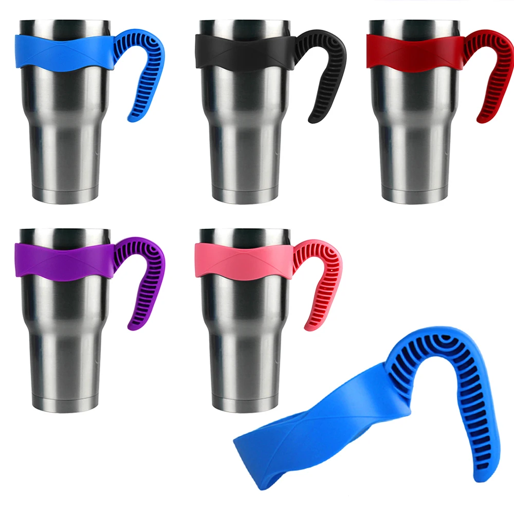 

Portable Plastic Water Bottle Mugs Cup Handle for 20OZ Food Grade PP Tumbler Cup Holder Drinkware Kettle Cup Handle Water Holder