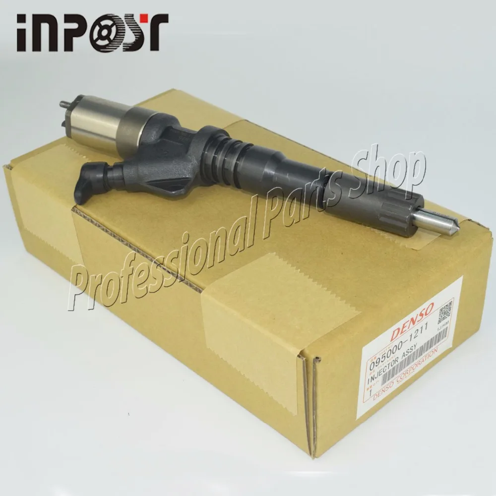 Инжектор двигателя для Komatsu PC400-7 PC450-7 S6D125 экскаватор 095000-1211 6456-11-3300 | Автомобили и