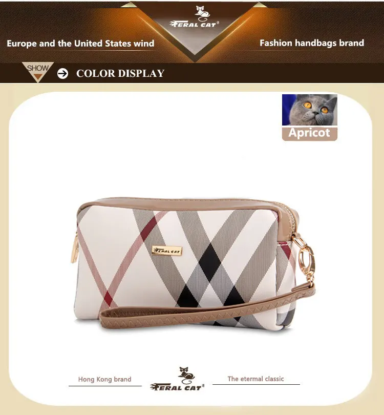 FERAL CAT Women Wallet 2019 Luxury Brand Wallets Designer Purse Clutch Bags66