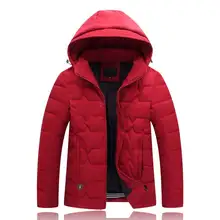 Высококачественная зимняя мужская хлопковая куртка, теплая брендовая одежда, зимняя хлопковая верхняя одежда размера плюс 2XL-9XL, мужские парки