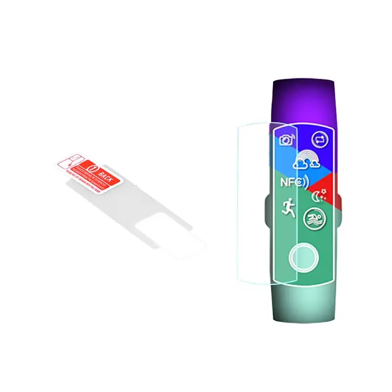 2PCS 1PC Screen Protector Bracelet Water Hydrogel Film for Huawei Honor Band 4 Wristband Accessories