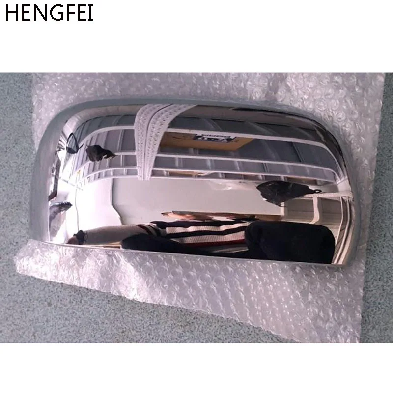 

Car accessories Hengfei mirror cover case for Mitsubishi Pajero Plating rear view mirror cover