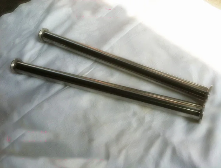 1 шт. 38 мм 1/2 &quot1 5&quot санитарный наконечник прямой трубный фитинг SS304 тройной зажим