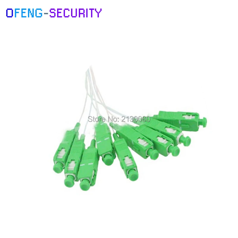 

Free Shipping SC APC 1X8 PLC Singlemode Fiber Optical splitter FTTH PLC Steel tube type SC APC 1x8 optica fiber splitter
