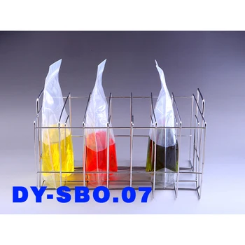 

Stainless Steel Sterile Bag Rack , 7 Places Autoclavable and low temperature use , High Quality
