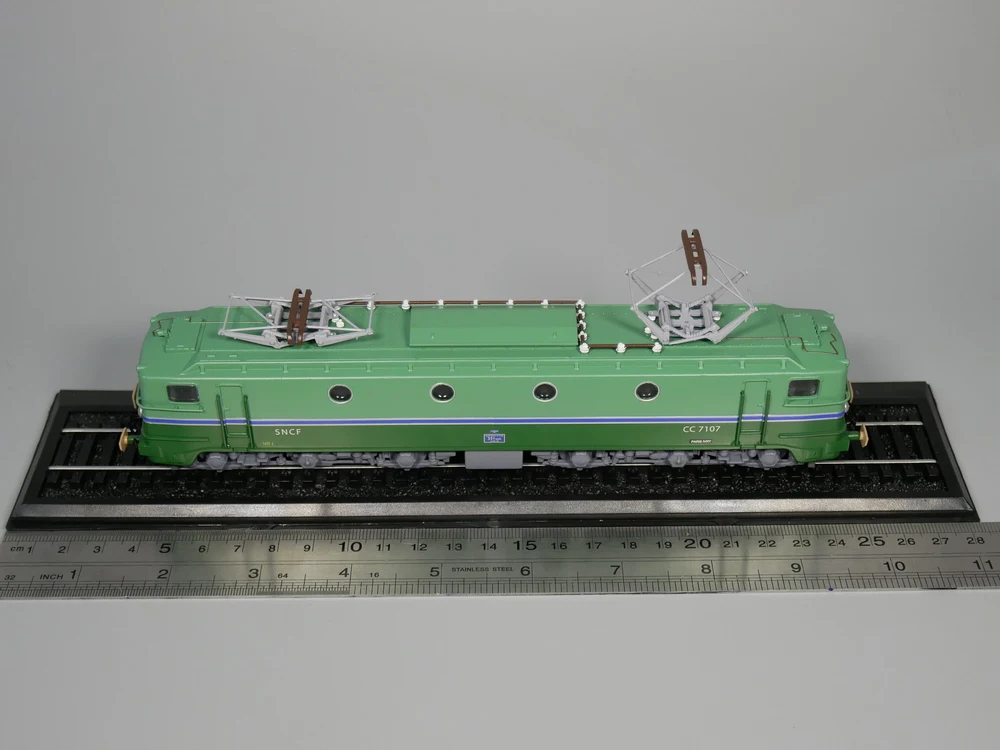 Масштаб Хо модель атлас 1: 87 поезд Серия CC 7107 1952 литая модель поезда