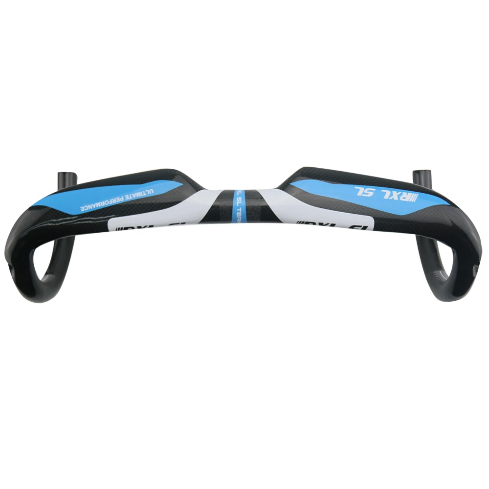 RXL SL Cycling Handlebar Road Bike 31.8mm Bicycle Bent Bar 3K Glossy RedBlueGreen Carbon Handlebars (2)