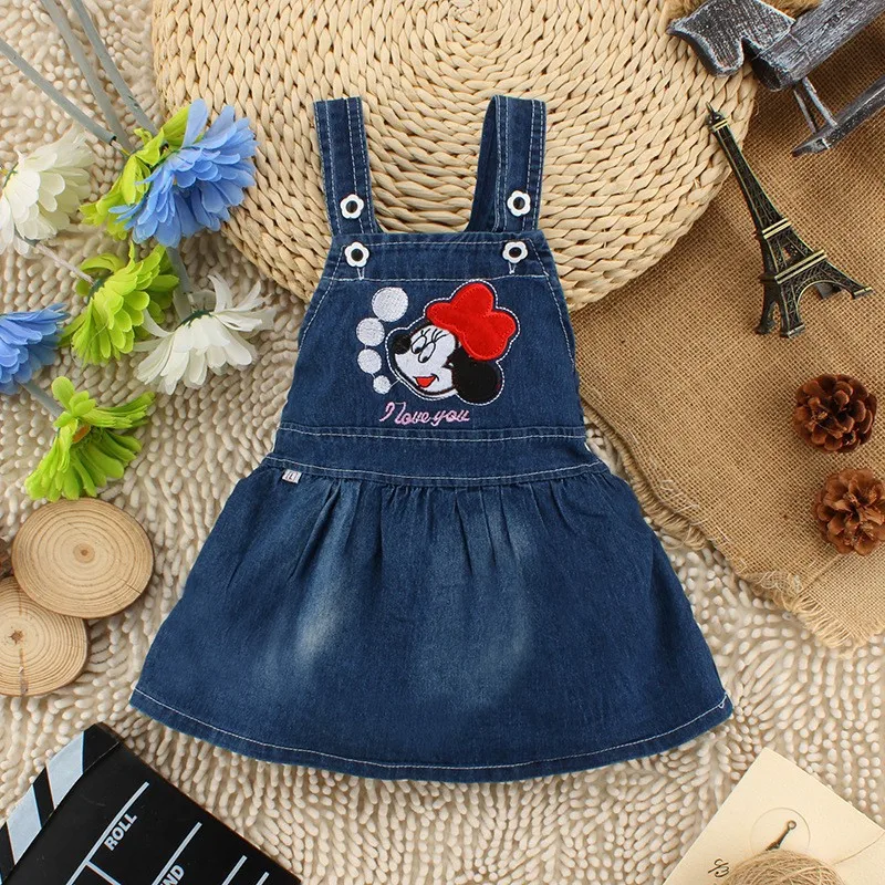 baby jeans frock design