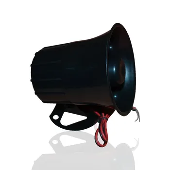 

50pcs/Lot 15W DC12V Wired Alarm Siren Horn Outdoor with Bracket for Home Alarm System Security loudly sound siren