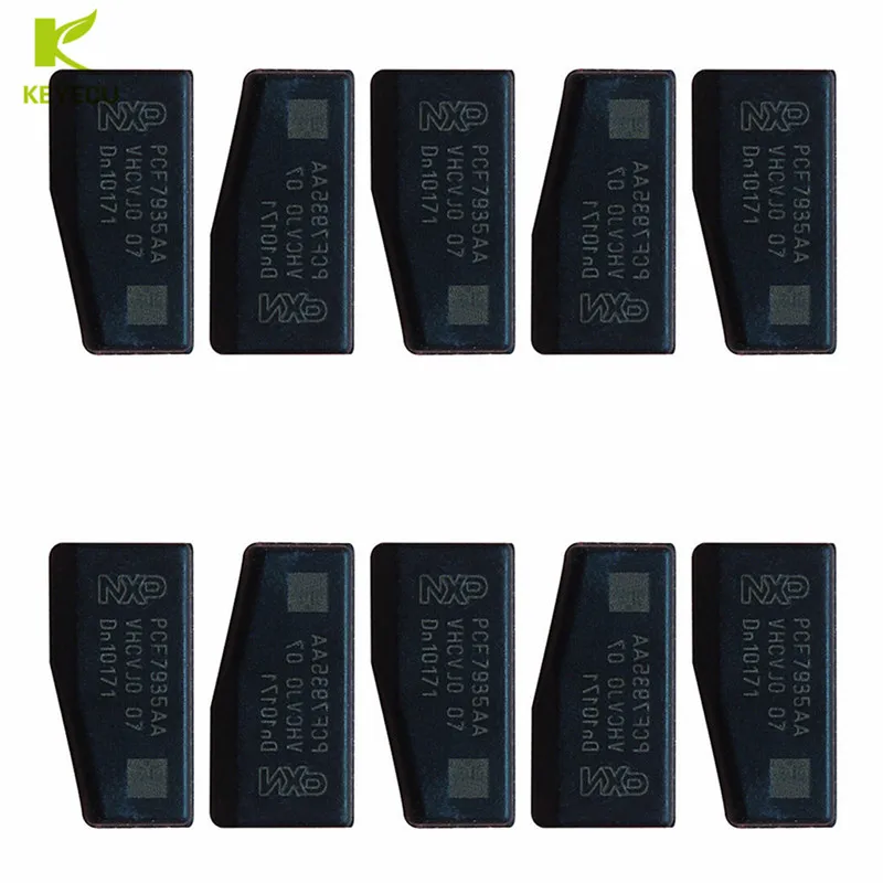 KEYECU 50 шт. * Автомобильные чипы для ключей PCF7935AA оригинальная фотография ID 44 BMW / Dodge