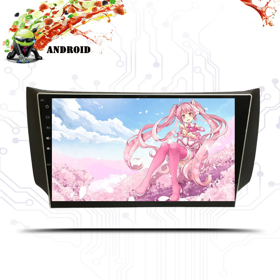 

Car Android 9.1 Player Multimedia For Nissan Sylphy / Pulsar / Sentra Radio Stereo GPS Navigation ( no CD DVD ) 10.1" HD Screen