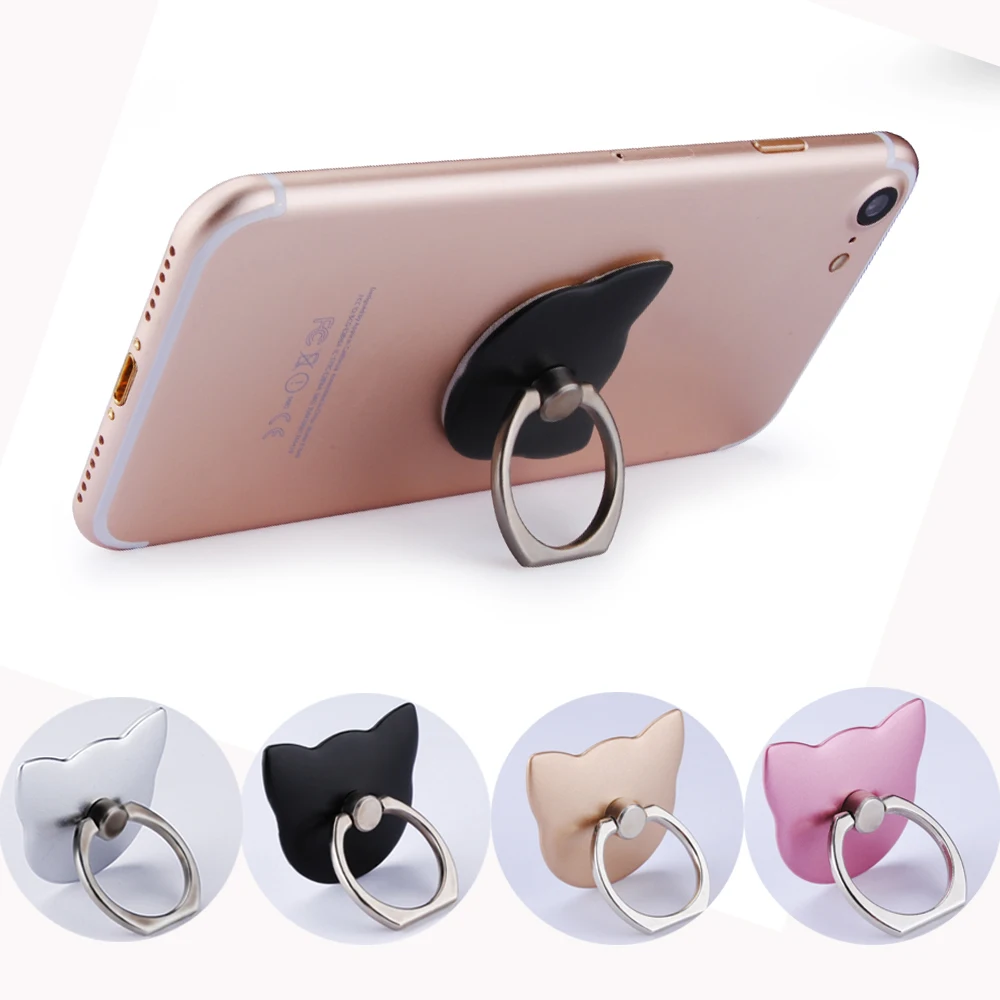 

SUEF Ultra Thin Finger Ring Mobile Phone Holder 360 Rotation Table Finger Ring Socket Bracket for iPhone Samsung xiaomi