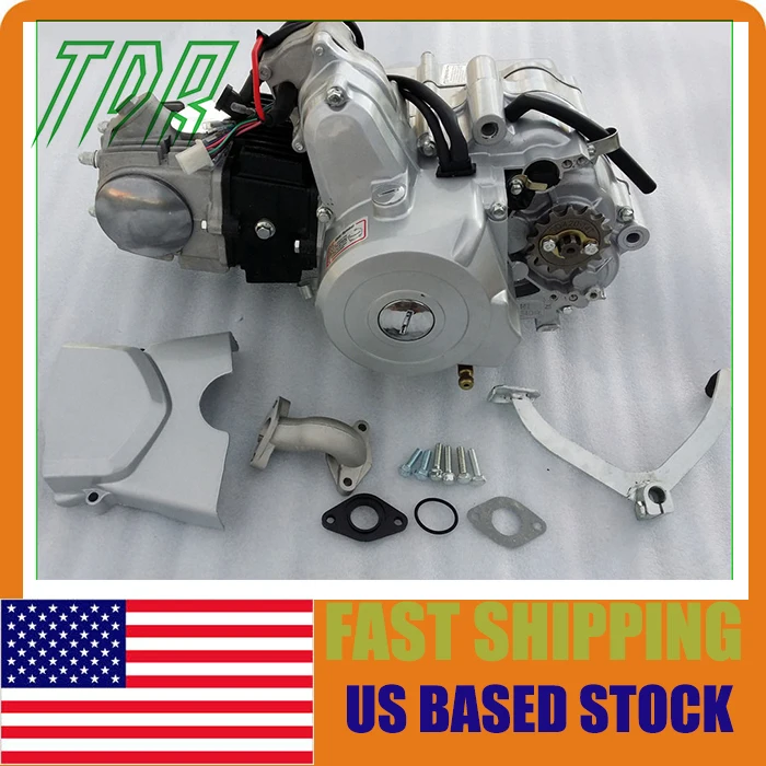 TDR ATV Parts Professional Semi Auto 125cc Motor Engine for ATV QUAD Go