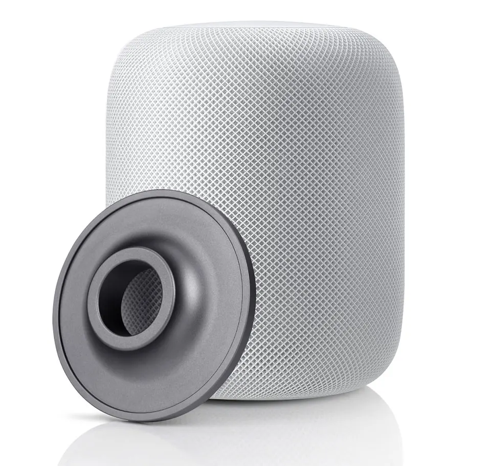 2 в 1 подставка из нержавеющей стали для Apple Homepod умная подставка для колонки аксессуары противоскользящая металлическая подкладка кронштейн платформы для iphone