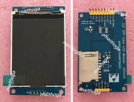 HSD 2 4 дюйма 14P SPI HD TFT LCD цветной экран модуль с штыревым заголовком ILI9341 Привод IC 240