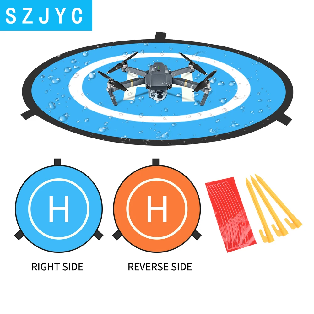 

SHOOT 75cm Landing Pad Parking Apron Tarmac Mini Portable Fast-fold for Mavic 2 Pro Zoom Air Spark Phantom 4 Pro Mi Parrot Drone