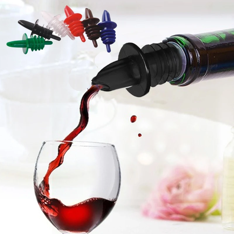 Liquid Nozzle Soy Oil Bottle Pourer Dispenser Mouth Soft Plastic Wine