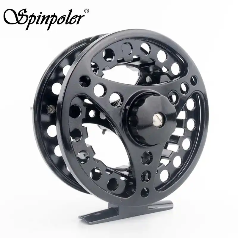 95mm 7//8 WF Fly Fishing Reels Large Arbor CNC Machined Metal Fly Reel Dia