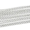 DoreenBeads 6 м тусклые Серебристые цветные звенья-открытые снаряженные цепи 5,5 мм x 3,5 мм (B13009) ► Фото 3/3