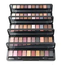 Палитра теней для век шоколадная ПАЛИТРА Shimmer 1 шт 10 цветов Алмазные тени S-29